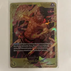 Portgas.D.Ace OP07-119 One Piece 500 Years in the Future SEC Nm English Foil - Image 1