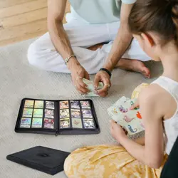 Top Loader Binder - 9 Pocket (3" x 4"), Holds 288 Toploaders | Binder For PKM... - Image 2