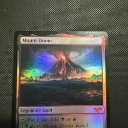 Mount Doom (258) The Lord of the Rings: Tales of Middle Earth LTR MTG Magic FOIL - Image 3