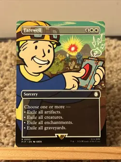 Farewell (Borderless) Universes Beyond: Fallout Regular - Image 1