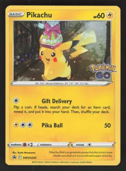 Pikachu SWSH234 Pokemon TCG Sword & Shield Promo NM - Image 1