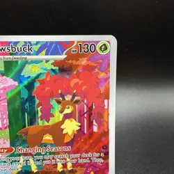 Sawsbuck 166/162 SV05: Temporal Forces Holo Illustration Rare NM - Image 3