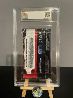 2024 POKEMON PALDEAN FATES CERULEDGE ARTWORK BOOSTER PACK SEALED GRADE 10 OG - Image 2