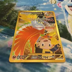 Pokemon TCG: Ethans Ho-oh EX 239/182 Destined Rivals Full Art Hyper Rare Gold NM - Image 3