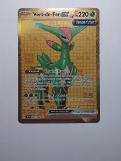 Carte Pokemon Vert-de-fer Ex 213/162 Force Temporelle Gold - Image 1