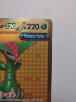 Carte Pokemon Vert-de-fer Ex 213/162 Force Temporelle Gold - Image 3