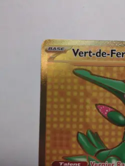 Carte Pokemon Vert-de-fer Ex 213/162 Force Temporelle Gold - Image 4