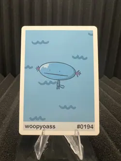 Woopyoass (Wooper) #194 - Gen 2 Pookiemoot Fan Art- Pokemon - Image 1