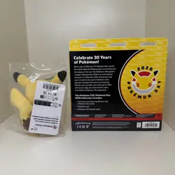 Pokemon Day 2026 Collection + Pokemon Center Pikachu Plush Factory Sealed - Image 3