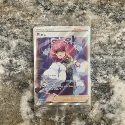 Klara SWSH302 Full Art Black Star Promo Pokemon Sword & Shield Sealed Trainer - Image 1