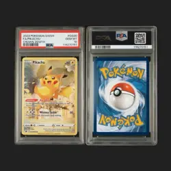 Pokemon Pikachu Crown Zenith Galarian Gallery Ultra Rare Holo PSA 10 - Image 4
