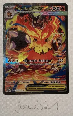Mega-Flambirex ex - ASC 273/217 - Pokemon - Erhabene Helden - DE - Image 1