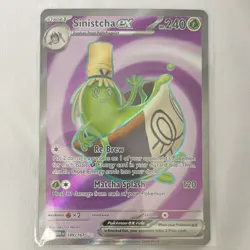 Pokemon Sinistcha ex 189/167 Sv06 Twilight Masquerade 240HP Ultra Rare Holo - Image 1