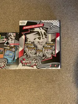 Pokemon Black Bolt and White Flare Bundle New Sealed Binder & Poster 14 boosters - Image 4