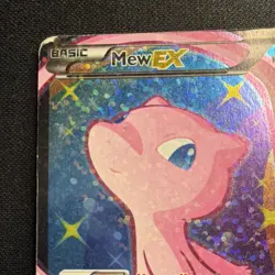 Pokemon Mew EX RC24/RC25 Ultra Rare Full Art Holo Psychic Card English 2013 - Image 4