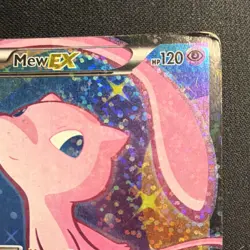 Pokemon Mew EX RC24/RC25 Ultra Rare Full Art Holo Psychic Card English 2013 - Image 5