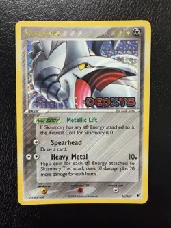 Pokemon TCG English Card ex Deoxys Skarmory 26/107 Reverse Holo Stamped LP - Image 1