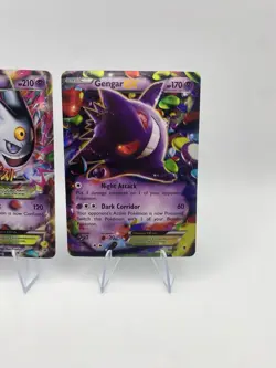 Shiny Mega M Gengar EX XY166, Gengar EX, Pokemon TCG Cards - Image 3
