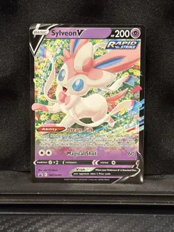 Sylveon V - SWSH202 - Pokemon SWSH: Sword & Shield Promo Cards - NM - Image 1