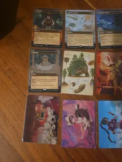 12x Magic The Gathering MTG Avatar the Last Airbender all P Promo / Art Card Lot - Image 2