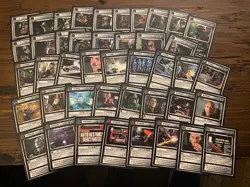 Star Trek CCG 1E First Contact Partial Common/Uncommon Set 69 Cards Total NM - Image 1