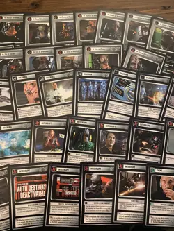 Star Trek CCG 1E First Contact Partial Common/Uncommon Set 69 Cards Total NM - Image 4