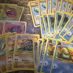 60 Card Lot Pokemon 1995-1999 Fossil /62. Complete Your Set Commons & Uncommons - Image 2