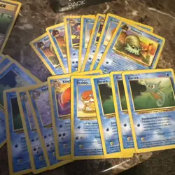 60 Card Lot Pokemon 1995-1999 Fossil /62. Complete Your Set Commons & Uncommons - Image 4