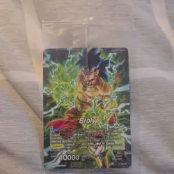 Dragon Ball Super DBS Broly Legend's Dawning Promo P-068 PR RARE New Sealed Card - Image 2
