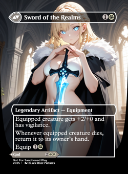 Halvar, God of Battle/Sword of the Realms - Playtest- Not For Sanctioned Play - Image 2