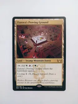 MTG 1x Ziatora's Proving Ground 261 Streets of New Capenna Magic Gathering x1 NM - Image 1