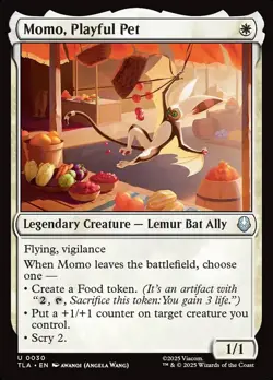 Momo, Playful Pet | #30 | TLA | MTG | Regular | Mint - Image 1