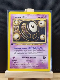 Pokemon TCG 2001 Neo Discovery 1st Edition Unown O 69/75 - Near Mint - Image 1