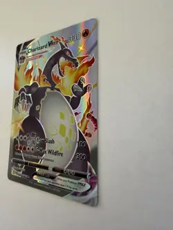 Pokemon TCG Charizard VMAX Shining Fates Sv107/Sv122 Holo Shiny Holo Rare - Image 4