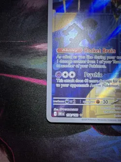 Pokemon TCG Team Rocket's Orbeetle 198/182 Destined Rivals Illustration Rare Ho… - Image 2
