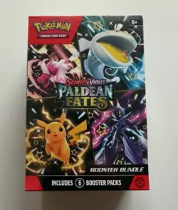 POKEMON TCG S&V PALDEAN FATES BOOSTER BUNDLE x 2 | 12 PACKS | NEW & SEALED - Image 2