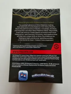 POKEMON TCG S&V PALDEAN FATES BOOSTER BUNDLE x 2 | 12 PACKS | NEW & SEALED - Image 3