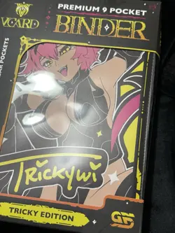 Gamersupps VCard Trickywi 9 Pocket Binder Holds 360 Cards New Sealed - Image 3
