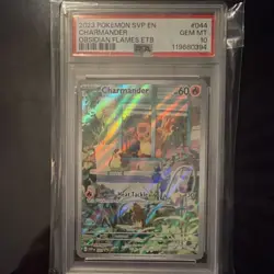Pokemon Charmander Promo Holo Scarlet & Violet 044 PSA 10 English TCG Card 2023 - Image 1
