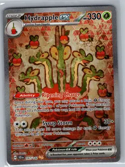 Hydrapple ex 167/142 SIR SV07: Stellar Crown - Pokemon Card - NM - Image 1