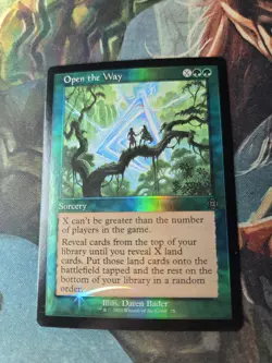Open the Way Foil Showcase NM, English MTG March of the Machine: The Aftermath - Image 2