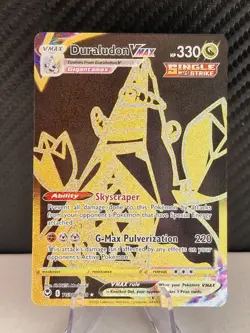 Pokemon TCG Duraludon VMAX TG30/TG30 Secret Rare Silver Tempest - Image 1