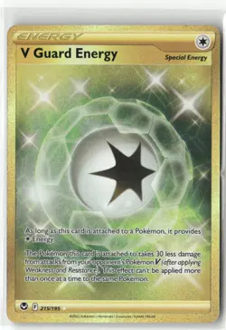 Pokemon V Guard Energy (Secret) Secret Rare SWSH12: Silver Tempest 215/195 NM - Image 1