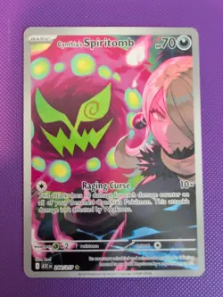Pokemon Cynthia's Spiritomb 244/217 Me: Ascended Heroes Illustration Rare - Image 1