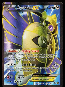 Aegislash EX 65a/119 Full Art Alternate Art Promo Pokemon Card - Image 1