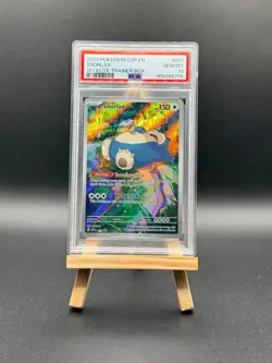 Pokemon TCG Snorlax SVP 051 ETB Promo Pokemon 151 PSA 10 Graded - Image 1