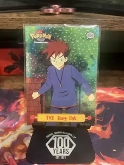 1999 TOPPS BLACK LABEL TV ANIMATION FOIL TV8 GARY OAK 4th Print NM - Image 1