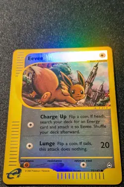 Pokemon AQUAPOLIS - #75/147 Eevee - Reverse Holo - ENG - Near Mint - Image 4