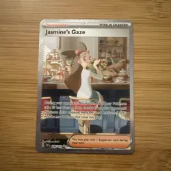 Pokemon TCG Jasmine's Gaze Special Illustration Rare Surging Sparks 245/191 - Image 1