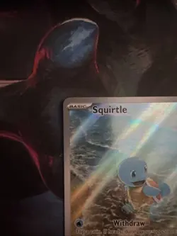 Squirtle 170/165 Holo Pokemon 151 Scarlet and Violet English - Image 2